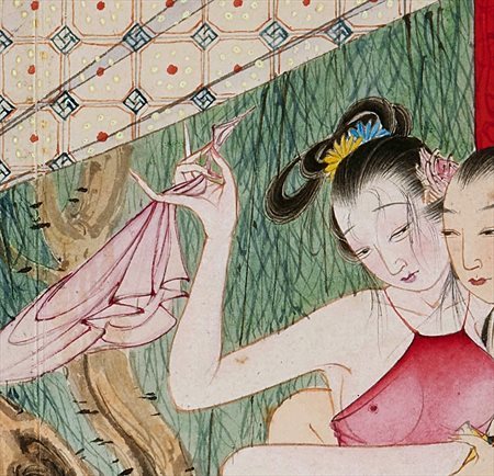 泰州-迫于无奈胡也佛画出《金瓶梅秘戏图》，却因此成名，其绘画价值不可估量